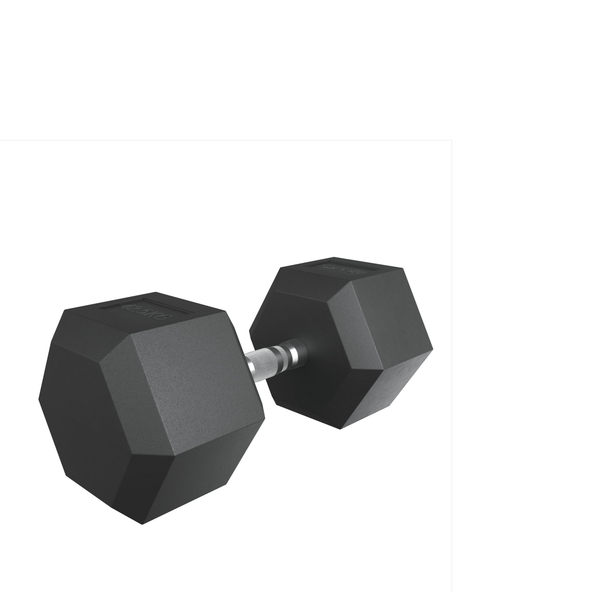 Гантель гексагональная обрезиненная 42,5 кг UnixFit DBHEX42_5
