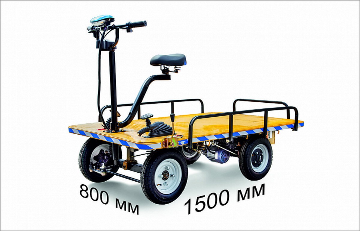 Платформенная тележка электрическая RuTrike СКЛАД 1500 22964