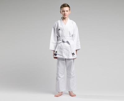 Кимоно для карате подростковое Adidas Club Climacool WKF белое