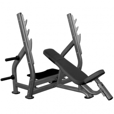 Олимпийская наклонная скамья со стойками Impulse IT7015 | Premium Fitness