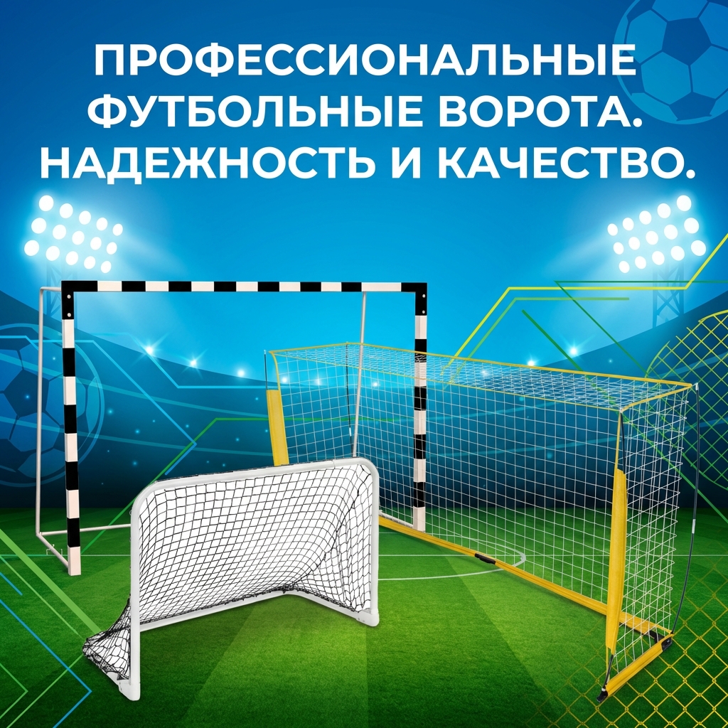 Ворота футбольные