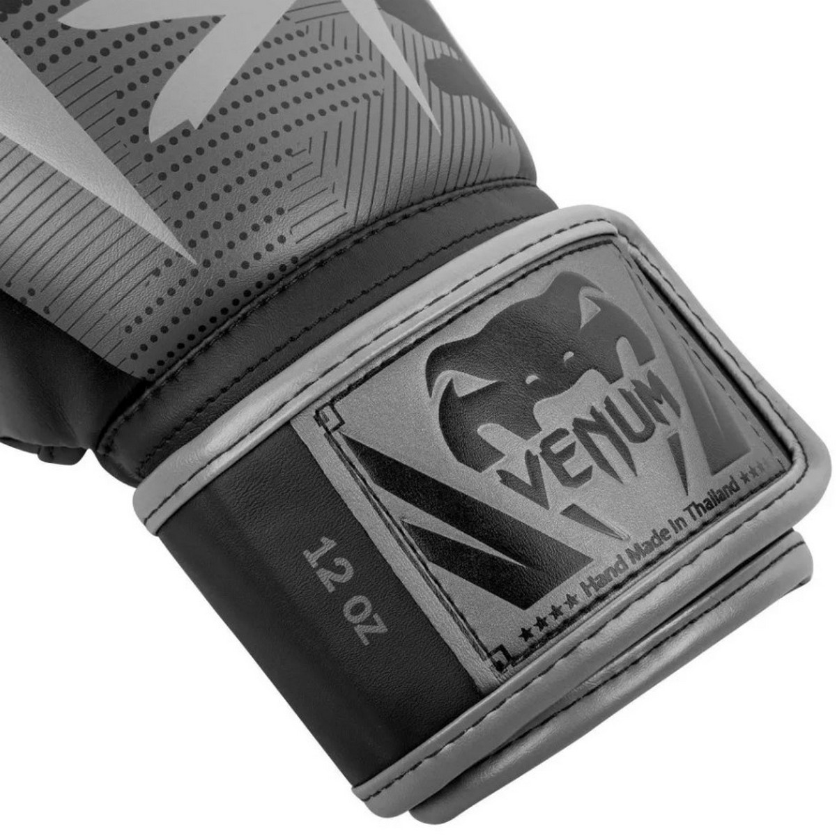 Перчатки Venum Elite 1392-536-10oz серый\камуфляж