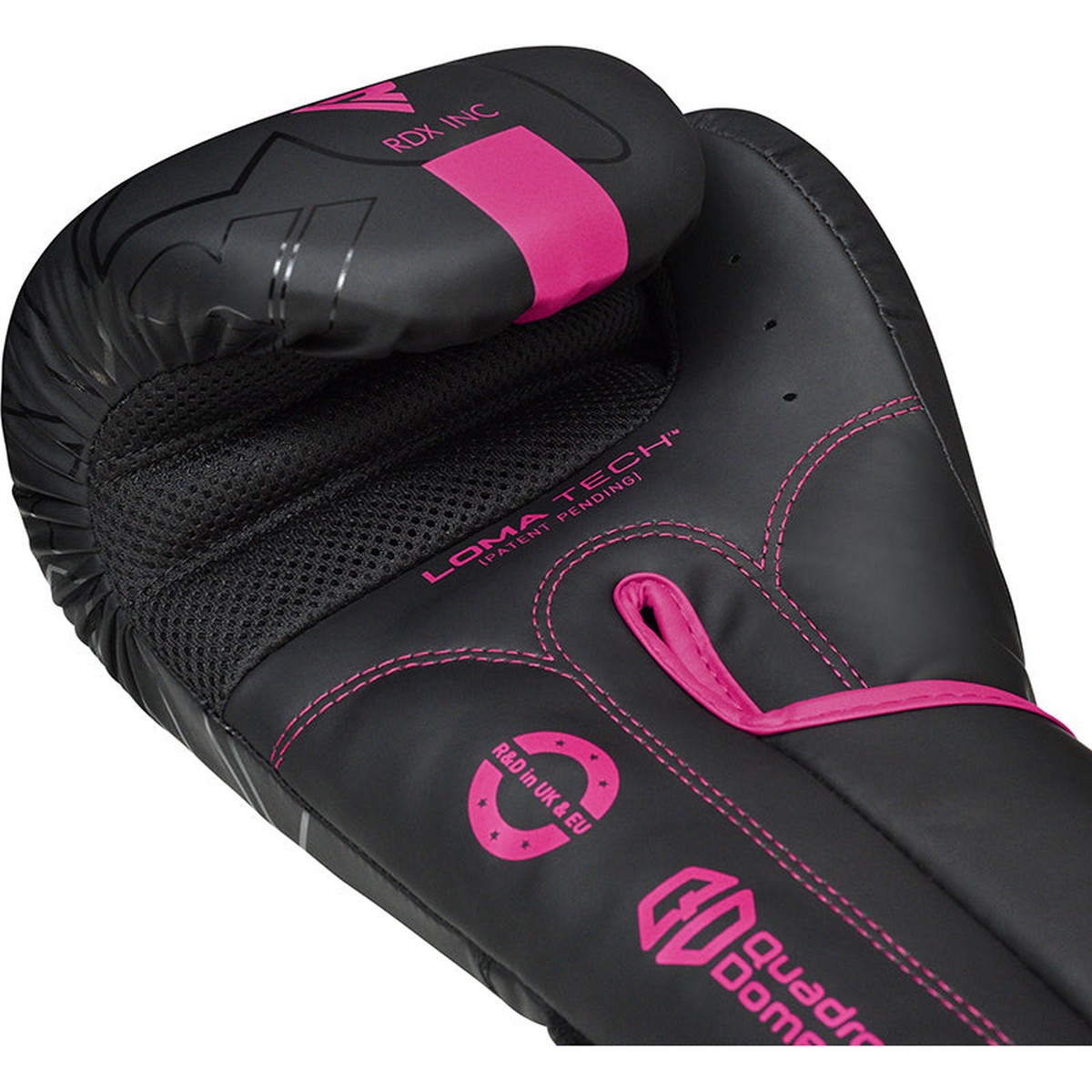 Перчатки тренировочные RDX F6 BGR-F6MP-12OZ розовый