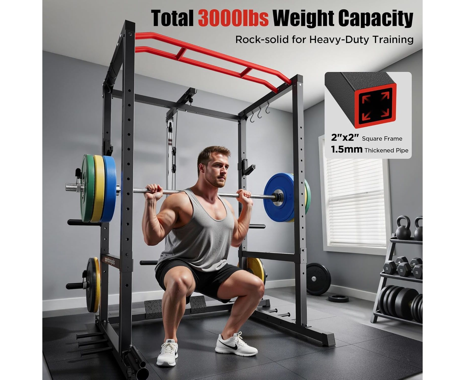 Силовая рама многофункциональная DFC D024 | Premium Fitness