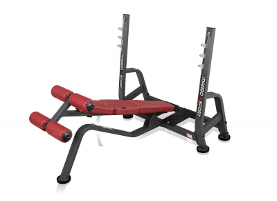 Скамья для жима (с отрицательным наклоном) Marbo MP-L208 | Premium Fitness
