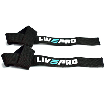 Ремень для тяги Live Pro Weightlifting Straps LP8092 | Premium Fitness