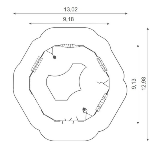 Комплекс для лазания  Круг 32771