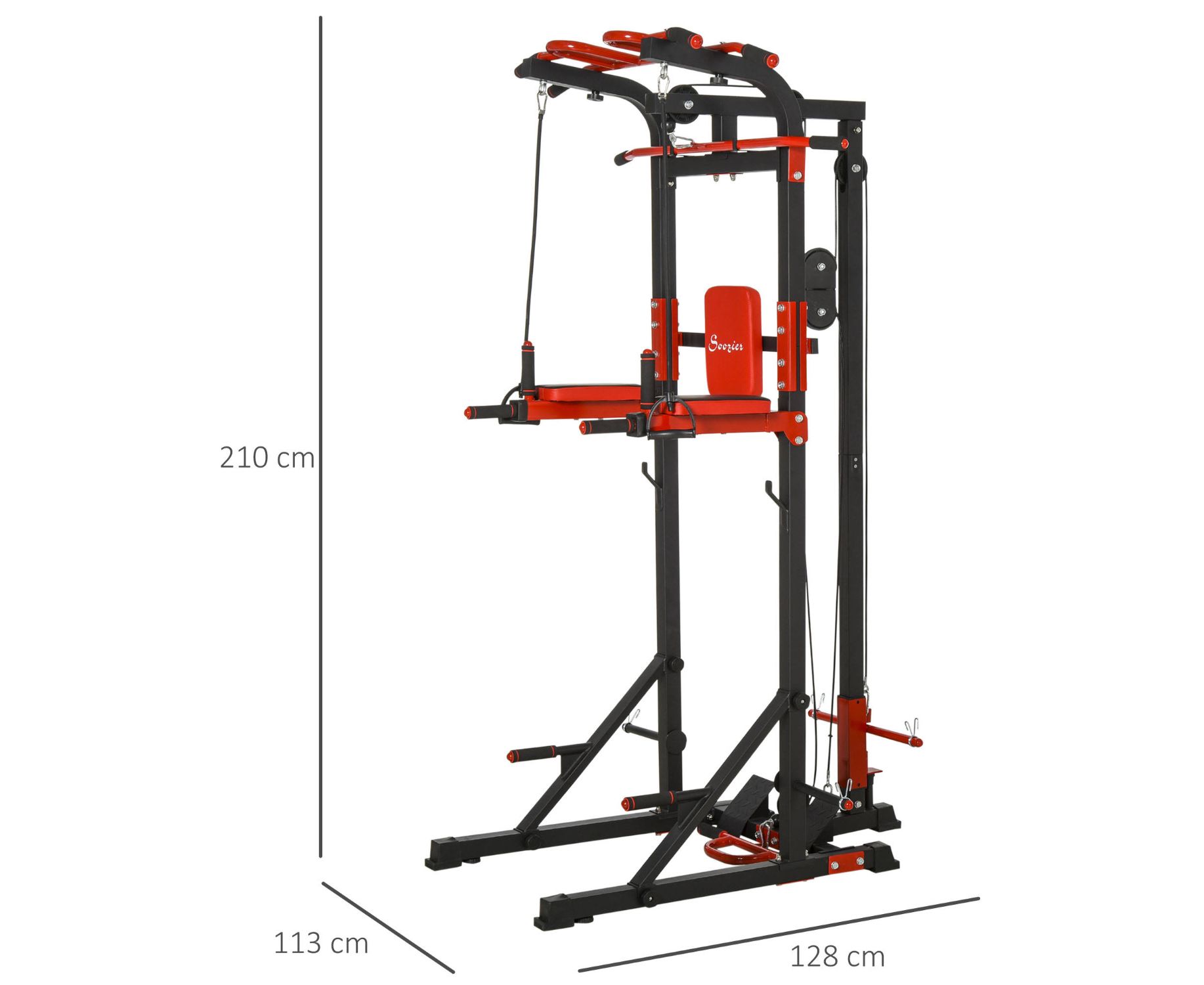 Турник-брусья, тяга сверху DFC HOMEGYM HOMCOM D270 | Premium Fitness