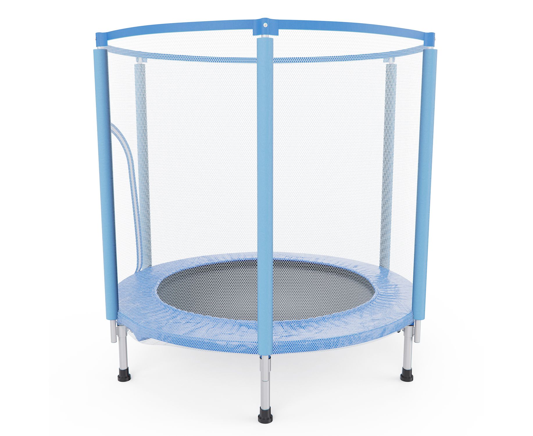 Батут детский, 40" с сеткой DFC FOLDING TKIDS40B синий