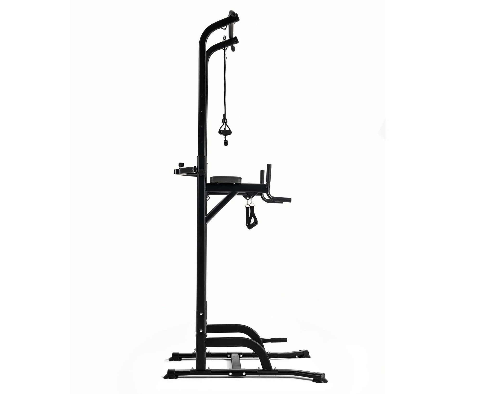 Турник-брусья c эспандерами DFC Power Tower G008 | Premium Fitness