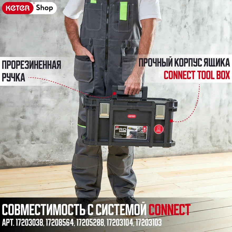 Ящик для инструментов Connect Tool Box 17205288