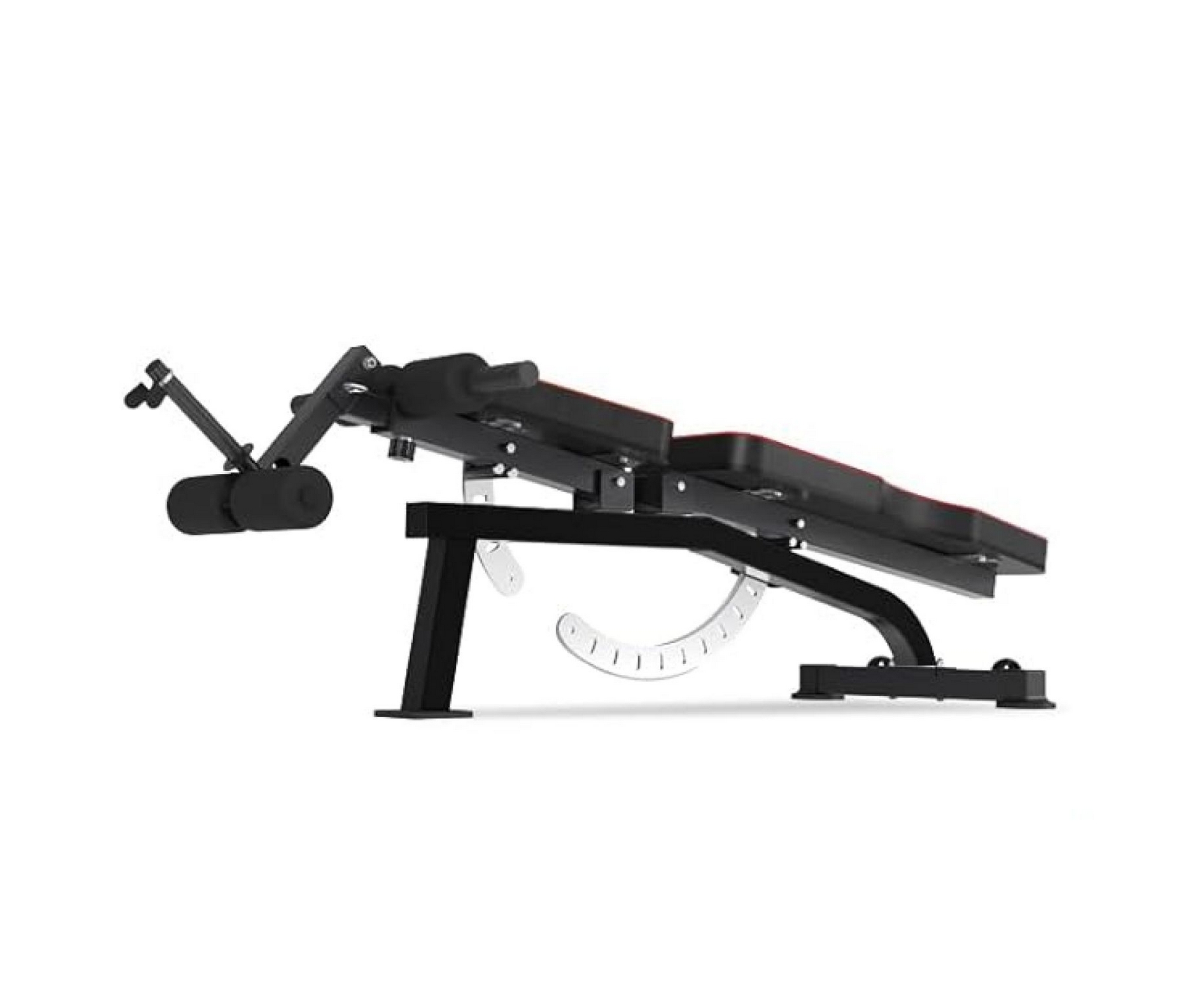 Скамья для жима DFC Sperax со сгибателем\ разгибателем для ног JQ-0936 | Premium Fitness