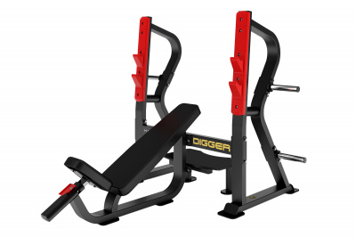 Скамья для жима с положительным углом наклона Hasttings Digger HD027-5 | Premium Fitness