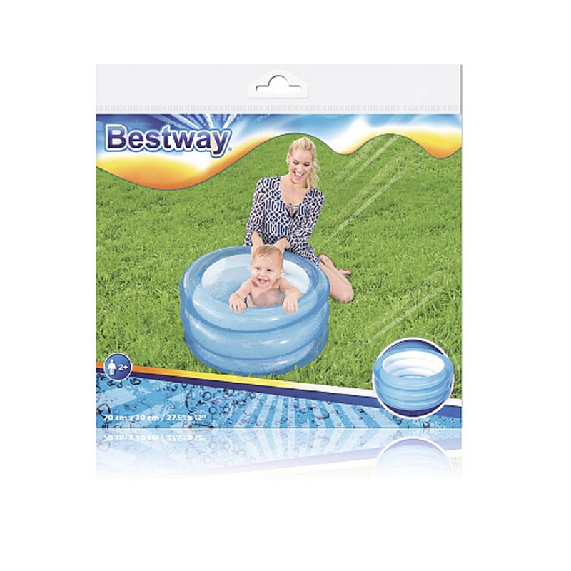 Детский круглый бассейн 70х30см Bestway 51033