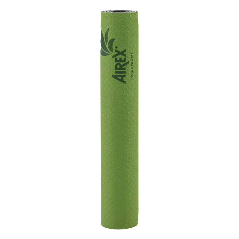Коврик для йоги 183х61х0,4см Airex Yoga ECO Pro Mat YOGAECOPMGN зеленый