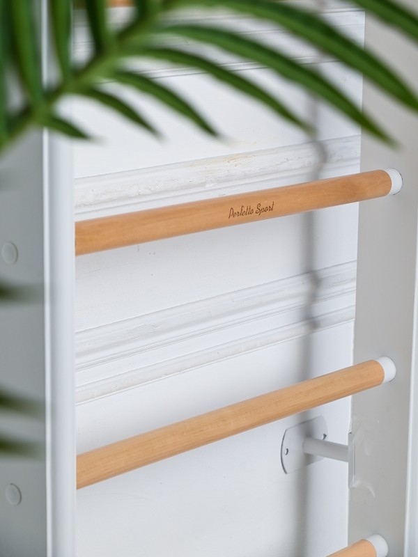 Детский спортивный комплекс Perfetto Sport "Scala in legno" bianco-naturale PS-112