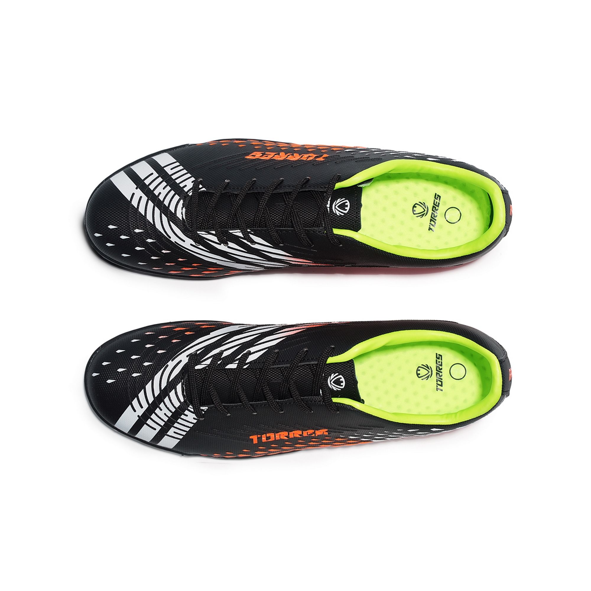 Бутсы зальные Torres RAYO TS134234-124чёрно-оранжевый