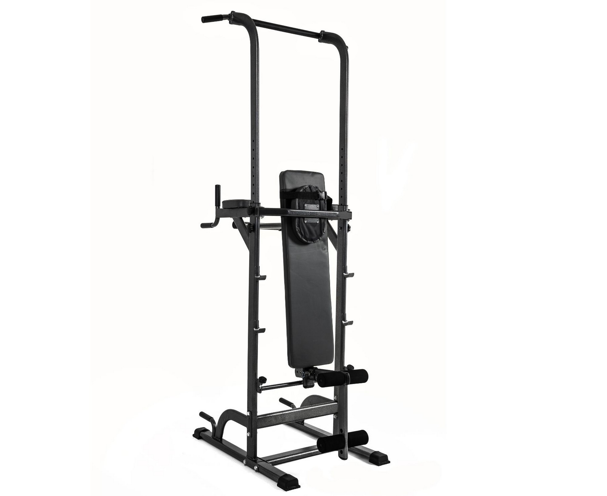 Турник-брусья со скамьей DFC Power Tower G003 | Premium Fitness