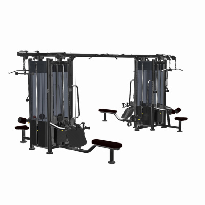 8-ми стековый тренажерный комплекс Impulse IT9527+IT9527OPT+ IT9527 | Premium Fitness