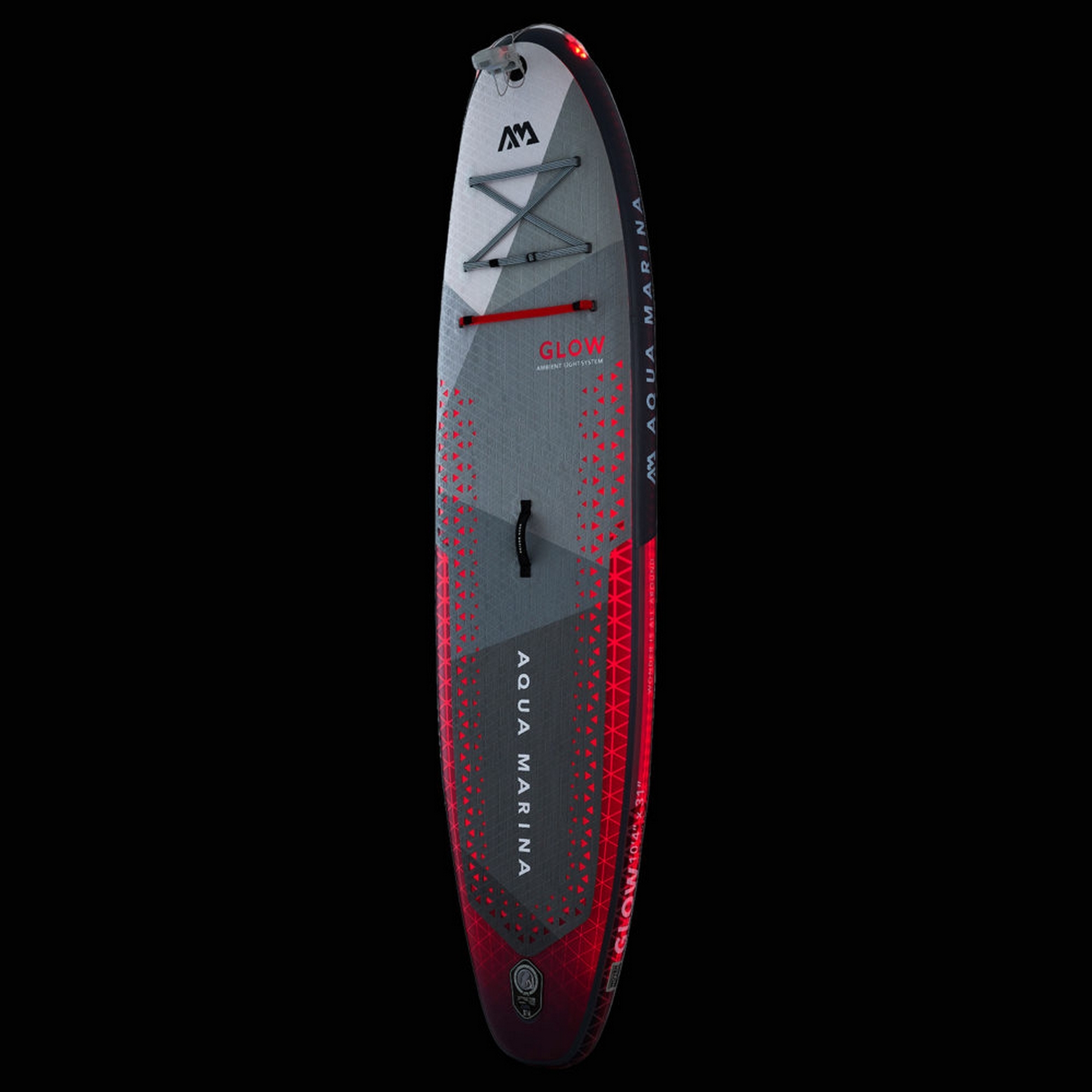 SUP-доска 315х79х15см, Ambient Light System, киль, лиш, до 140кг Aqua Marina Glow BT-24GL