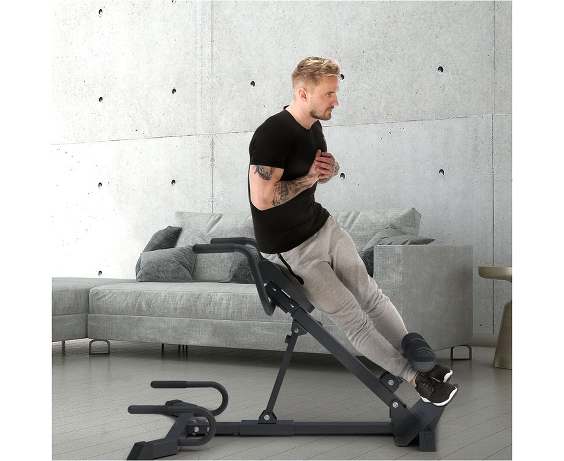 Гиперэкстензия DFC MAXXUS GSMX-600417-00019-0001 римский стул | Premium Fitness