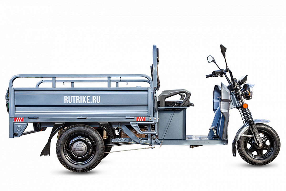 Грузовой электротрицикл RuTrike Мастер 1500 60V1000W 024452-2739 серый