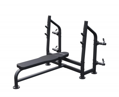 Скамья со стойками под штангу Stonerise D5001 | Premium Fitness
