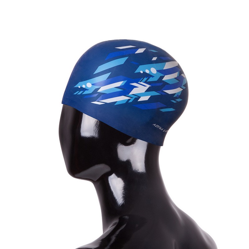 Шапочка для плавания Alpha Caprice CF-3 Blue 42