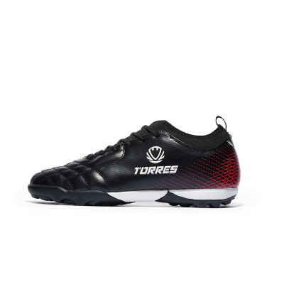 Бутсы футбольные (многошиповки) Torres BOLA TS2342310-124 с носком, чёрный