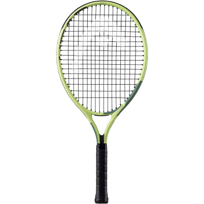 Ракетка для большого тенниса детская Head Extreme Jr 23 Gr06, 235422, для дет. 6-8 лет, алюминий,со струнами,жел-чер