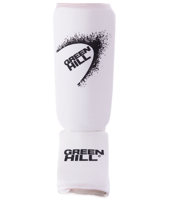 Защита голень-стопа Green Hill SIC-6131 х/б белый