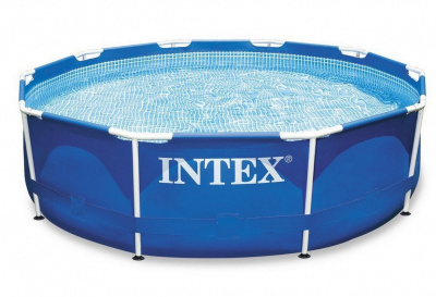 Каркасный бассейн круглый 305х76см Intex Metal Frame 28200