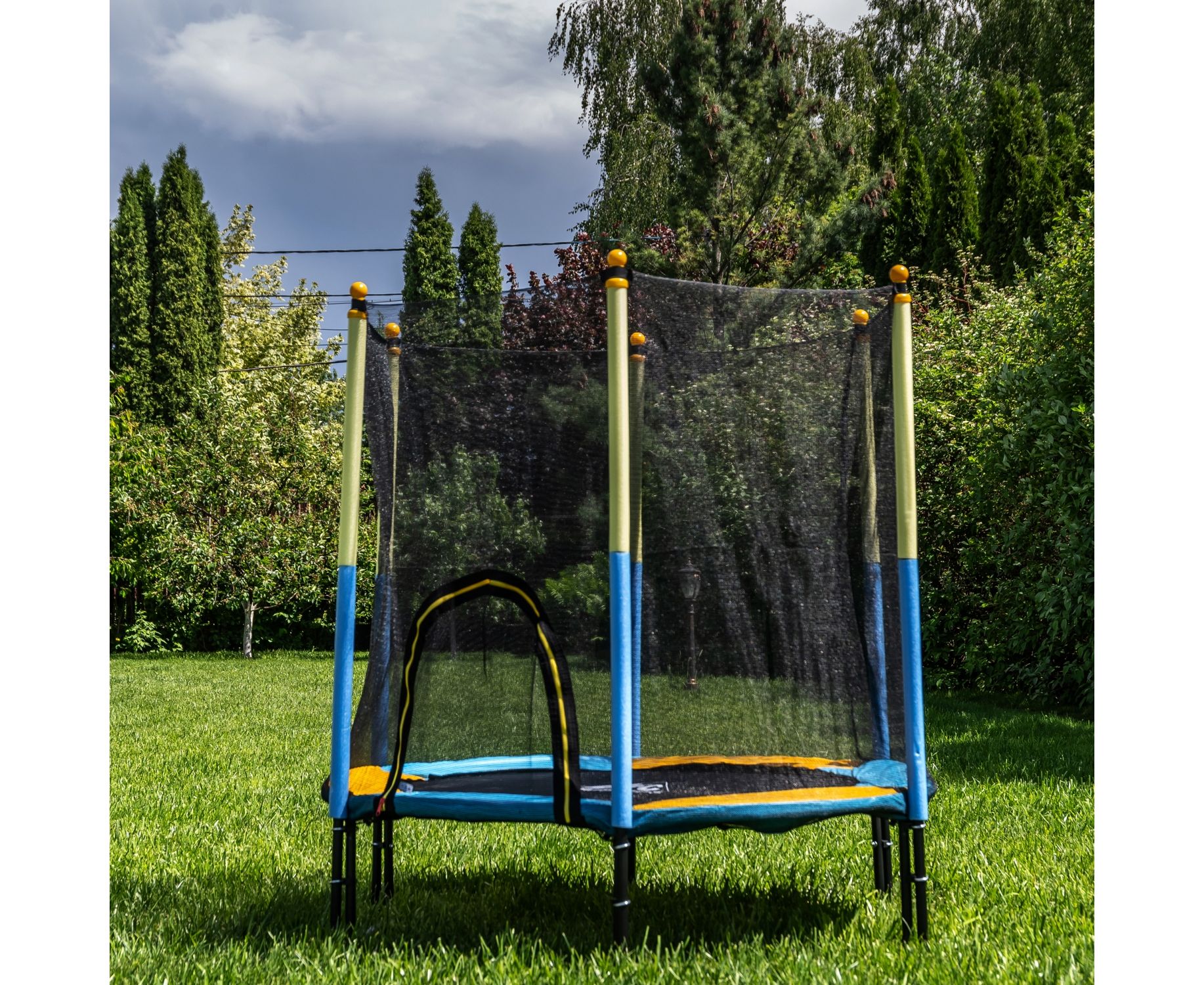 Батут 60" DFCJump kids 60INCH-JD-BY желто-синий