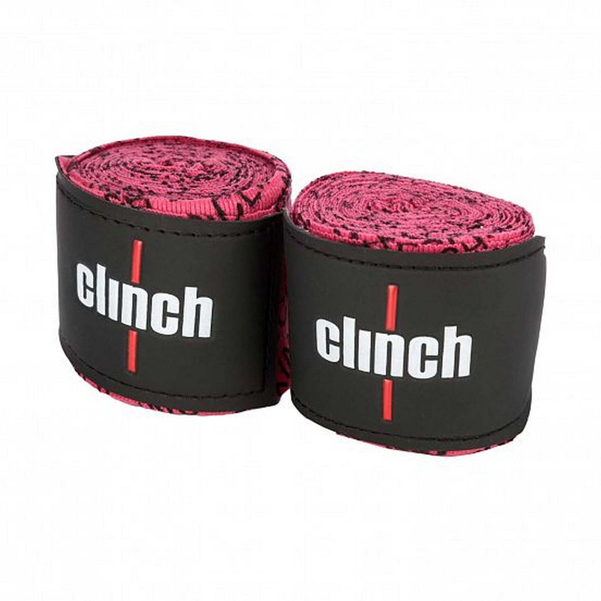 Бинты эластичные Clinch Boxing Crepe Bandage Tech Fix C140 розовый длина 3.5 м