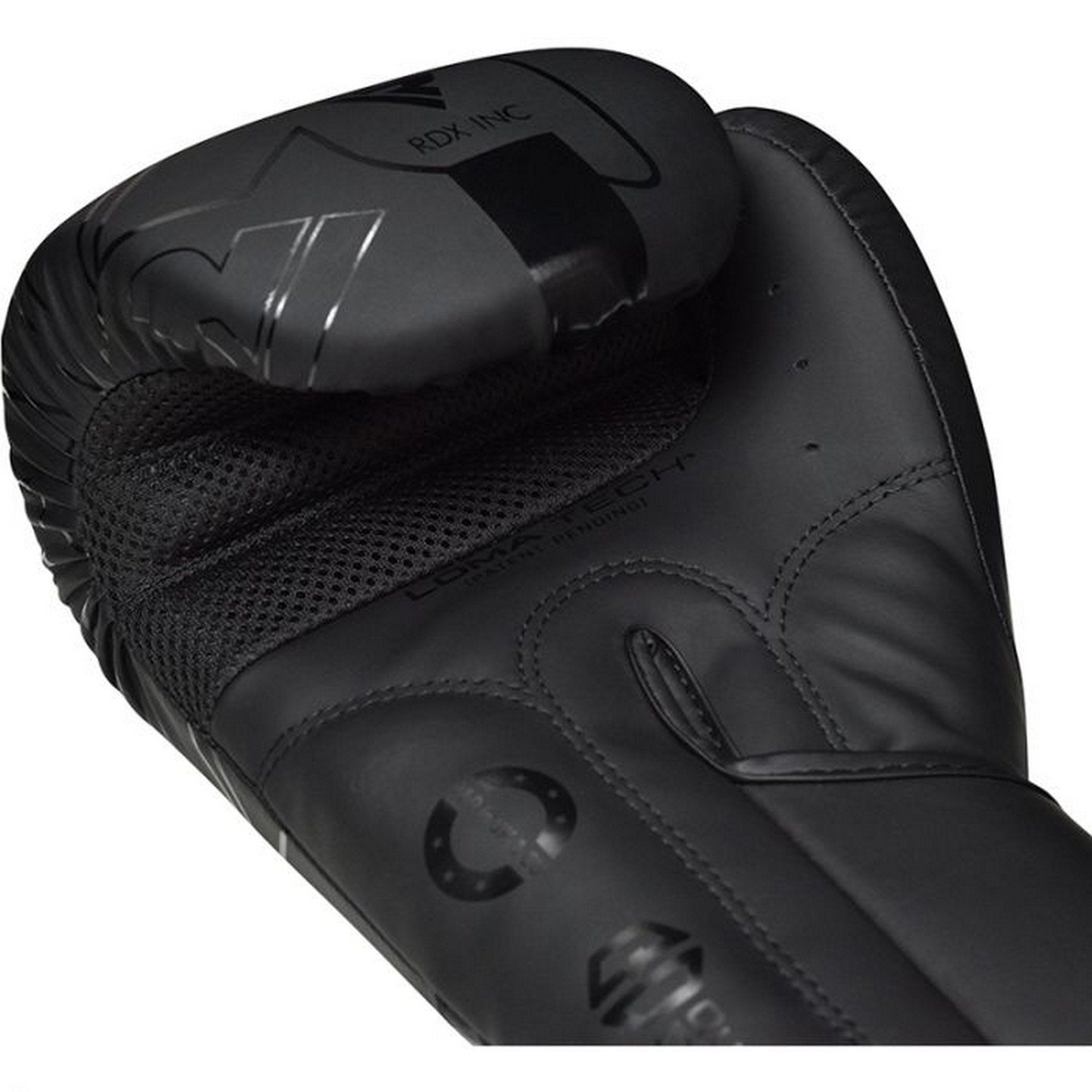 Перчатки тренировочные RDX BGR-F6MB-8OZ черный матовый