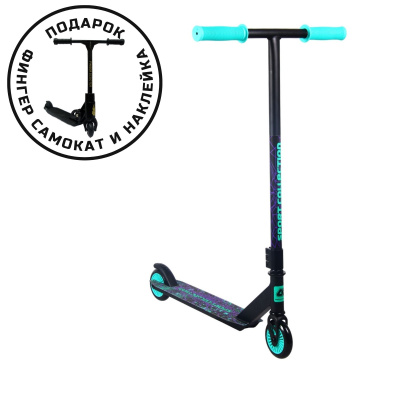 Самокат трюковый 100мм Sport Collection СК-ST100-60 black