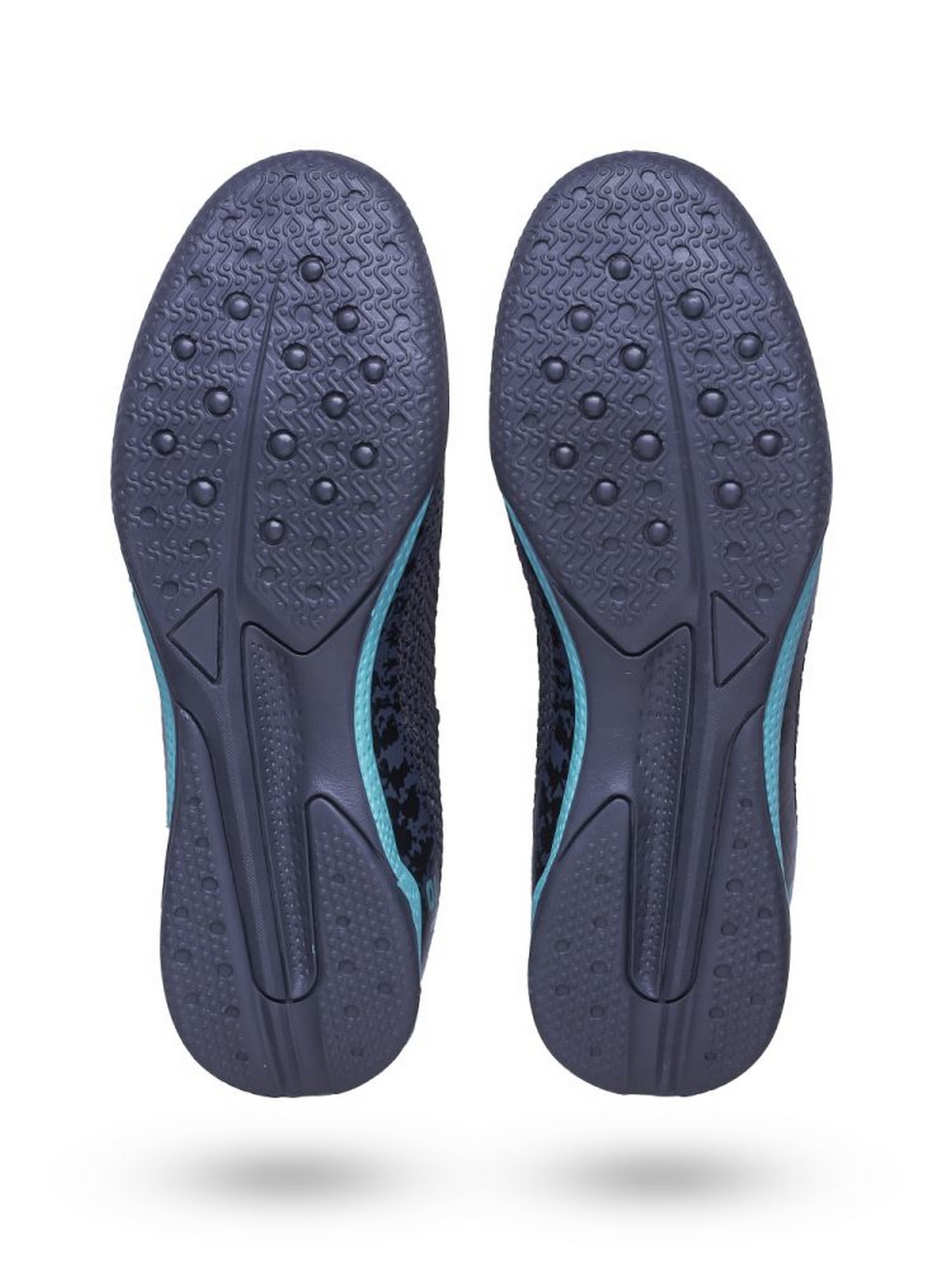 Бутсы футбольные Atemi INDOOR JUNIOR SBA-003 серый\бирюзовый