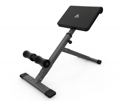 Гиперэкстензия DFC HomeGym SJ1006G, серый | Premium Fitness