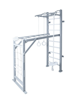 Детский спортивный комплекс Perfetto Sport "Scala in legno 2" grigiо PS-117