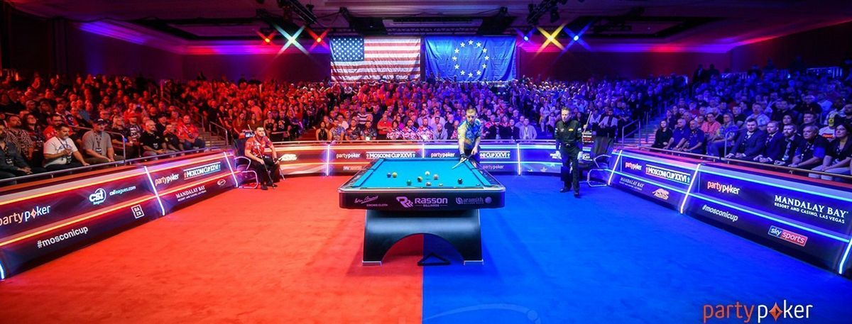 Стол/пул Rasson Billiard OX 9 ф (черный) с плитой 55.310.09.5