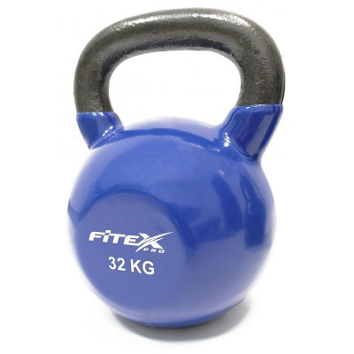 Гиря в виниловой оболочке 32 кг Fitex Pro FTX2201-32