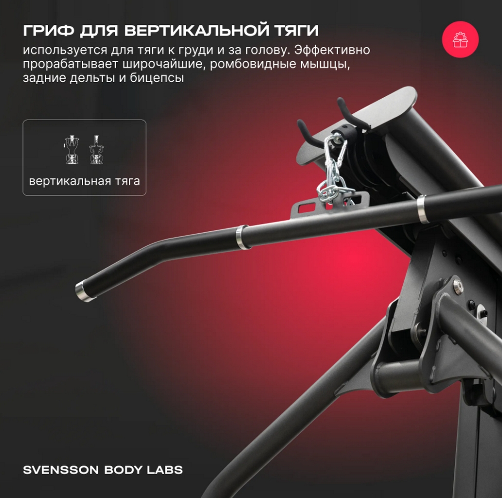 Силовой комплекс полукоммерческий Svensson Body Labs RIGEL PLUS PRO | Premium Fitness