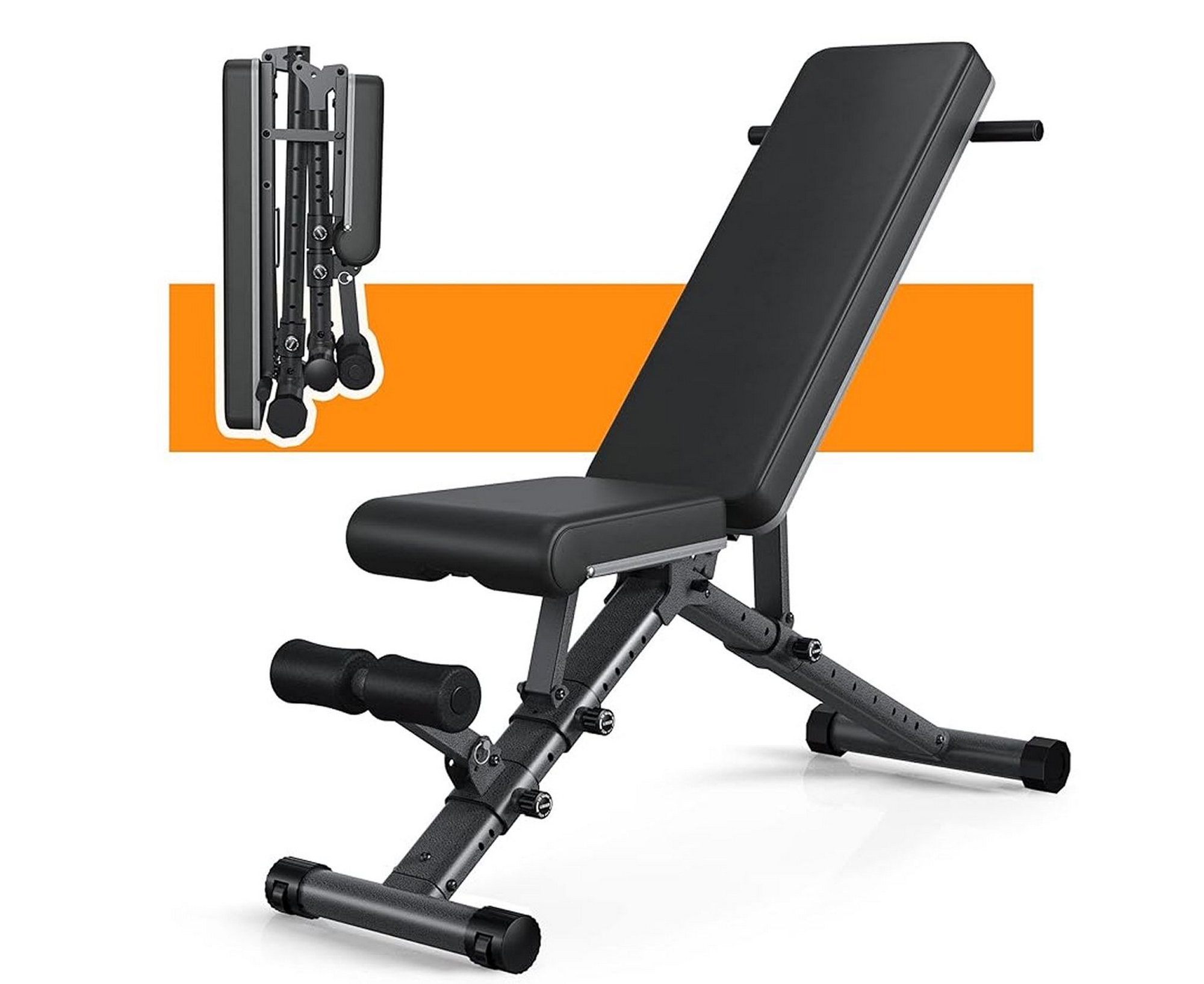 Скамья силовая универсальная с дополнительными ручками DFC GT-617 | Premium Fitness