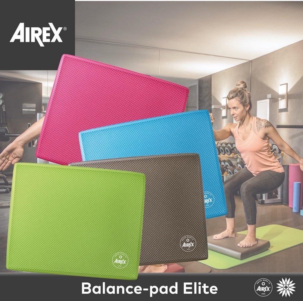 Подушка балансировочная 50x41x6см Airex Balance Pad Plus Elite розовый