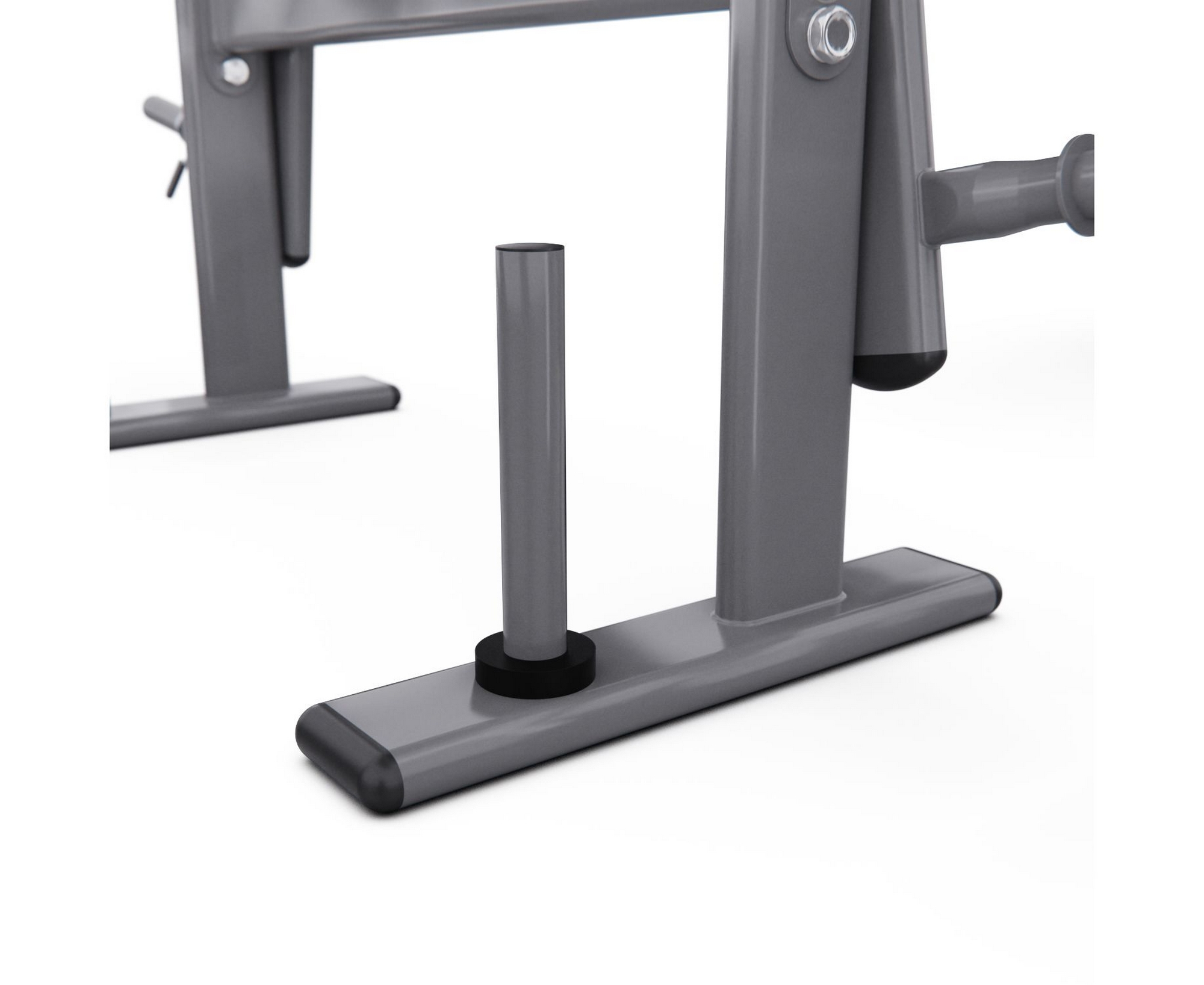 Скамья со стойками под штангу с партой для бицепса DFC D703/2 | Premium Fitness