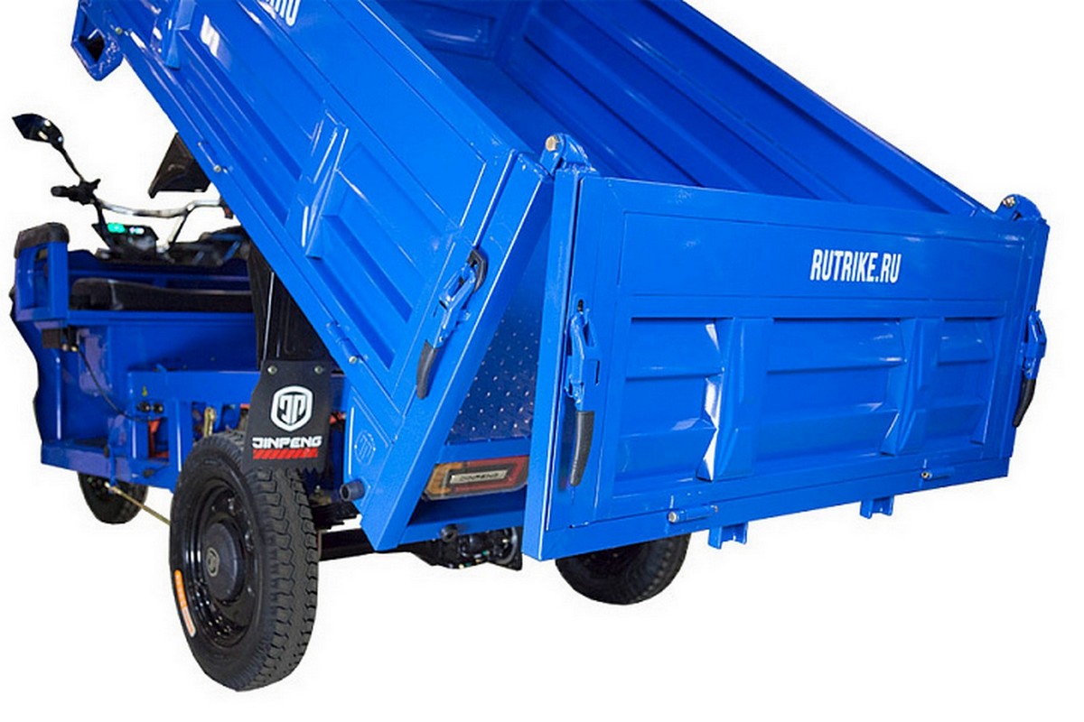 Грузовой электрический трицикл RuTrike D5 1700 гидравлика (60V1200W) 024732-2799 темно-синий матовый