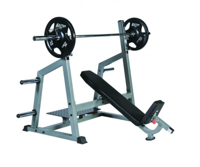 Олимпийская скамья для наклонного жима 45 % BenCarFitness TS-M47 | Premium Fitness