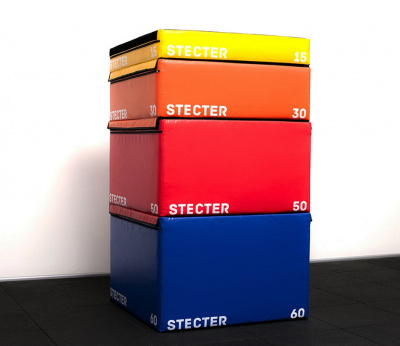 Безопасные плиометрические боксы (комплект) Stecter