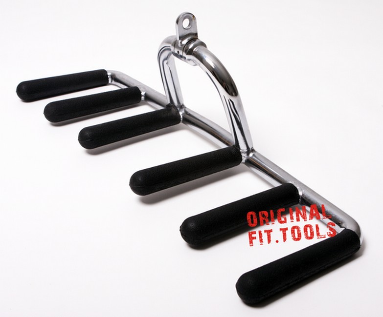 Ручка для тяг комбинированная Original Fit.Tools FT-MB-21-S 63см | Premium Fitness