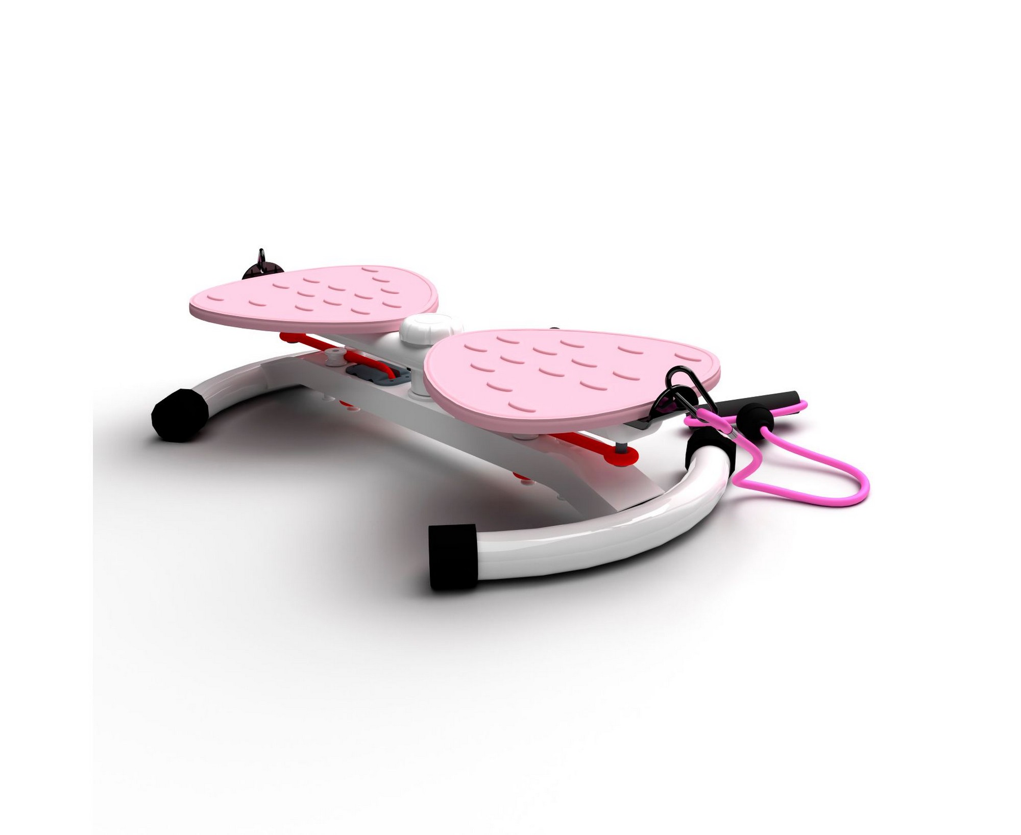 Фитнес платформа DFC Twister Bow с эспандерами TW-S108P розовый